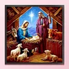 Nativity - 11CT Stamped Cross Stitch 50*50cm/19.69*19.69in
