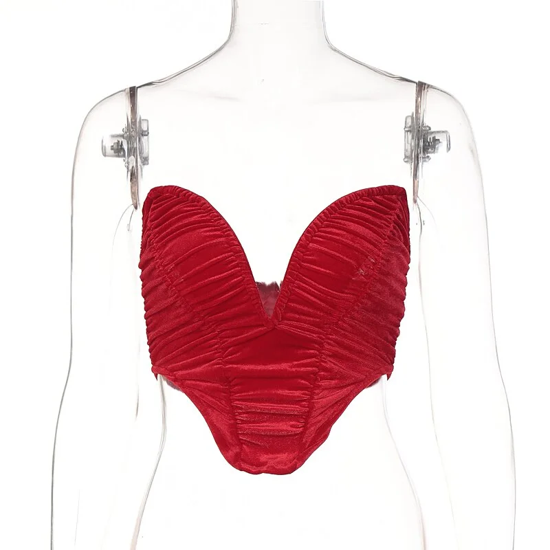 Hugcitar Sleeveless Slash Neck Backless Draped Crop Top Solid 2021 Fall Fashion Women Cute Elegant Streetwear Shirt Y2K