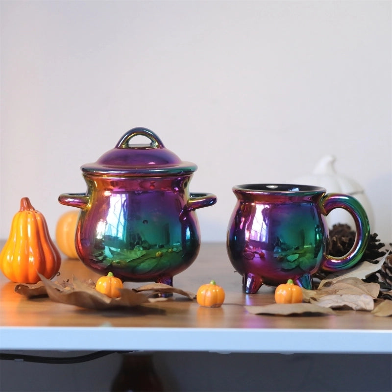 Retro Multicolor Ceramics Mug 1 Piece