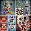(Multi-Style) Disney Mickey Minnie-Full Round Diamond Painting 30*30cm