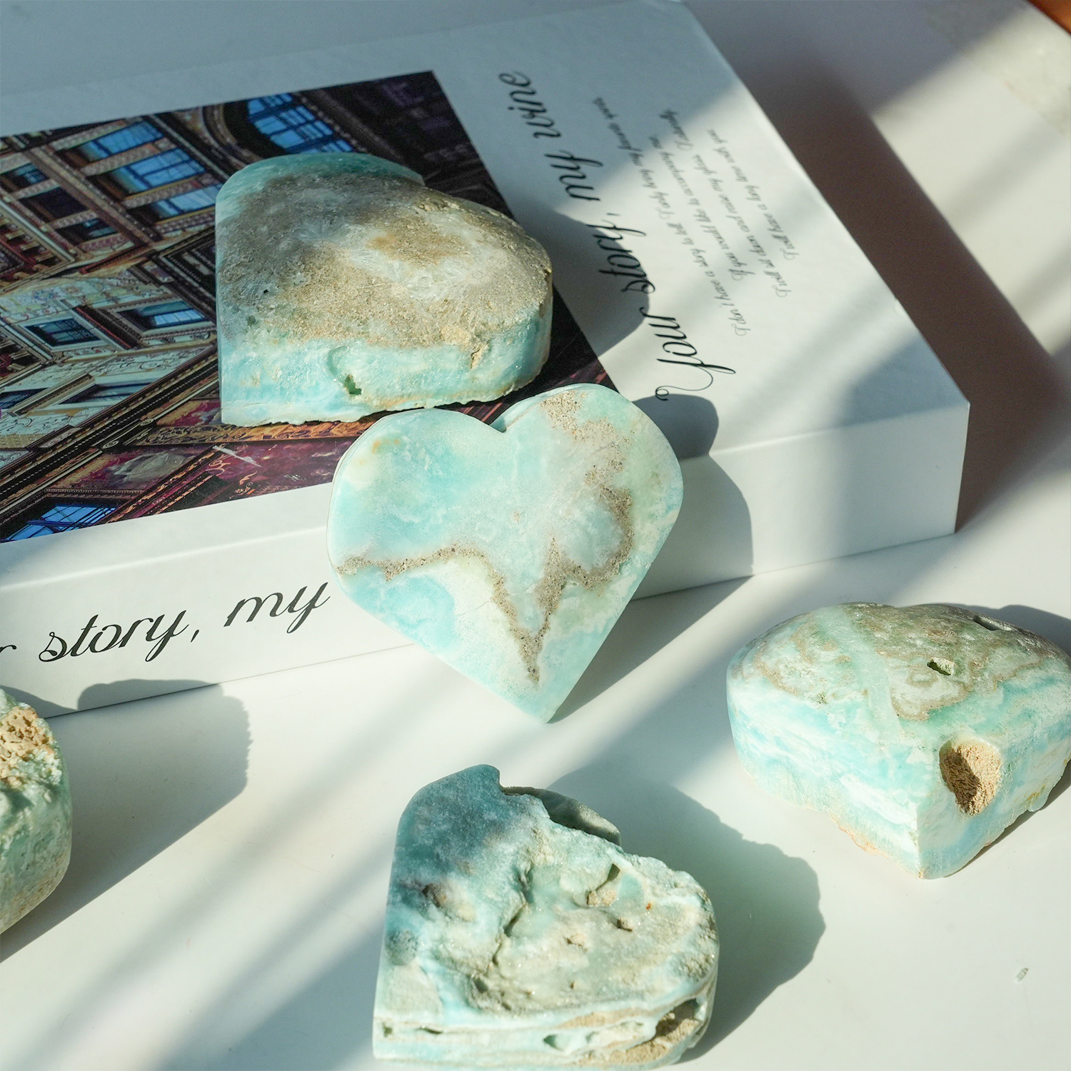 Hemimorphite Heart