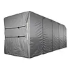 [US Local Warehouse] 420D Oxford Fabric Travel Trailer RV Cover Anti- Trailer Cover for Winter Snow