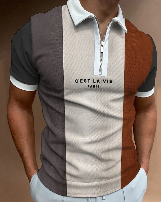 Men's Fashion Simple POLO Shirt