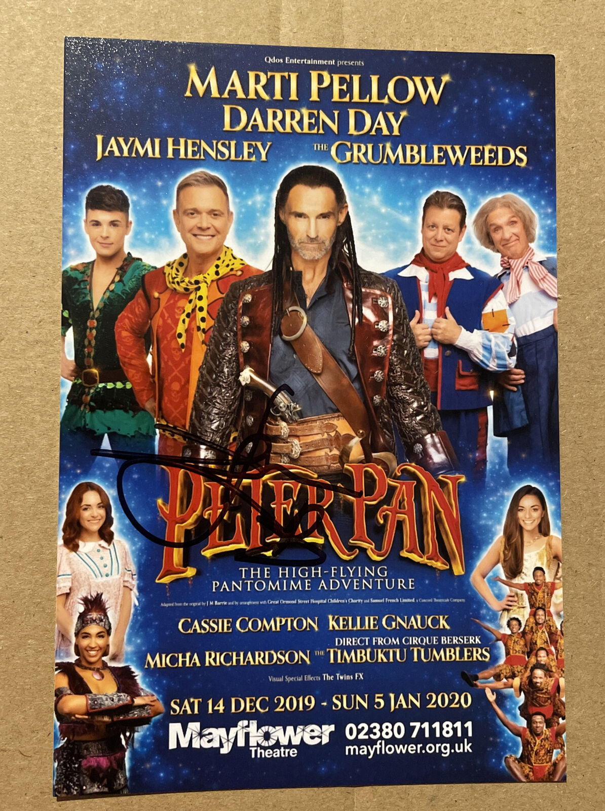 Jaymi Hensley HAND Signed 6x4 Photo Poster painting Autograph Union J X Factor Music Panto