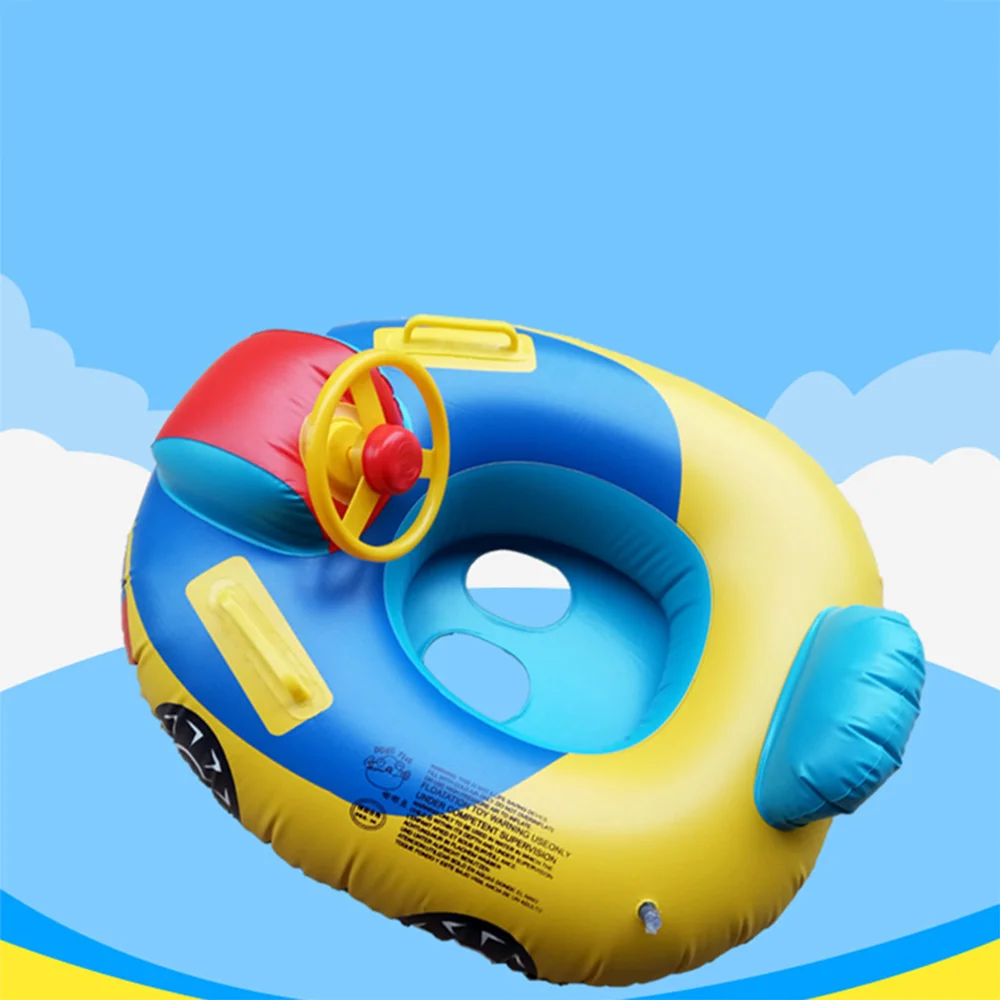 Meladen™ Auto-Lenkrad Schwimmen Boot Babyschwimmen Ring