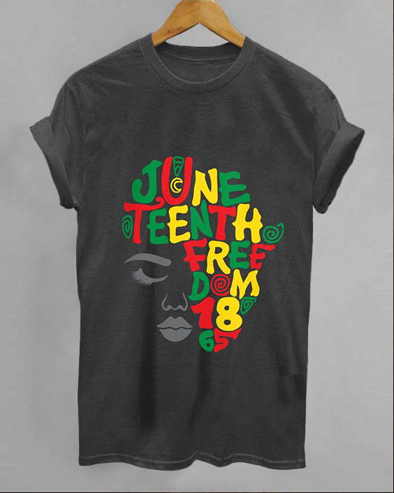 Juneteenth Freedom 1865 Unisex Short Sleeve Tshirt