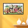 Teddy Bear-14CT Stamped Cross Stitch Kit(52*31cm)
