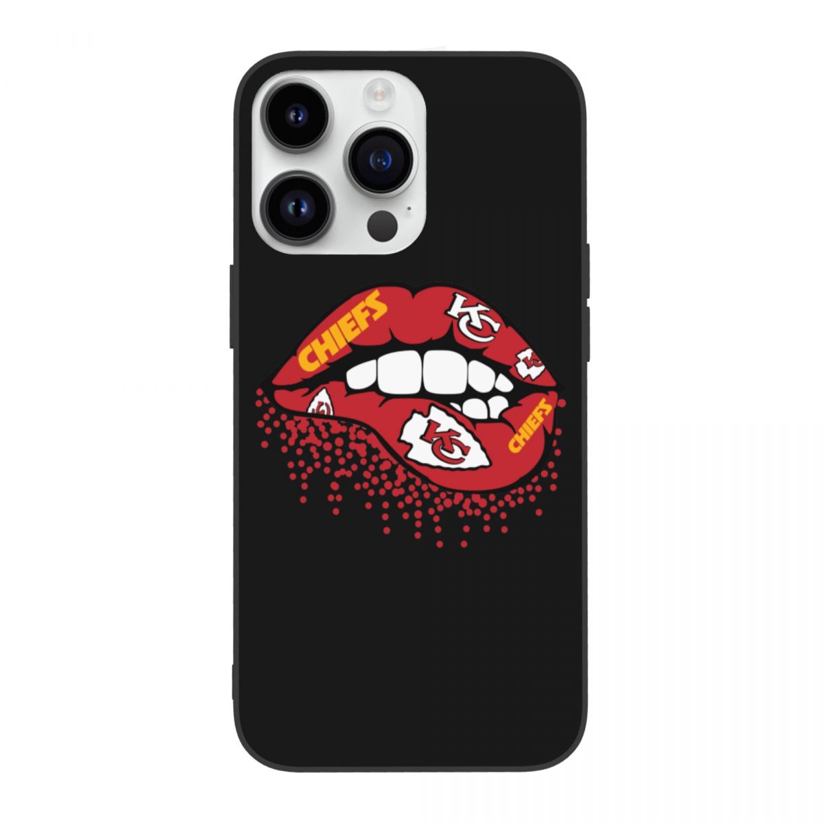 Kansas City Chiefs Lips Logo iPhone Cases