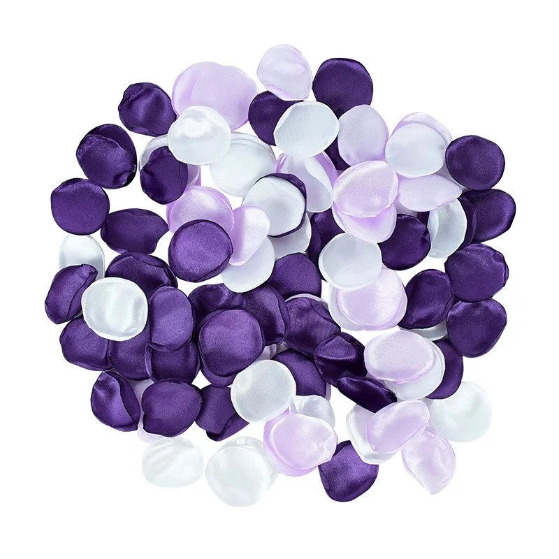 100Pcs Silk Rose Petals Artificial Flower Petal Valentines Day Room Decoration Wedding Party Throwing Confetti Anniversary Decor