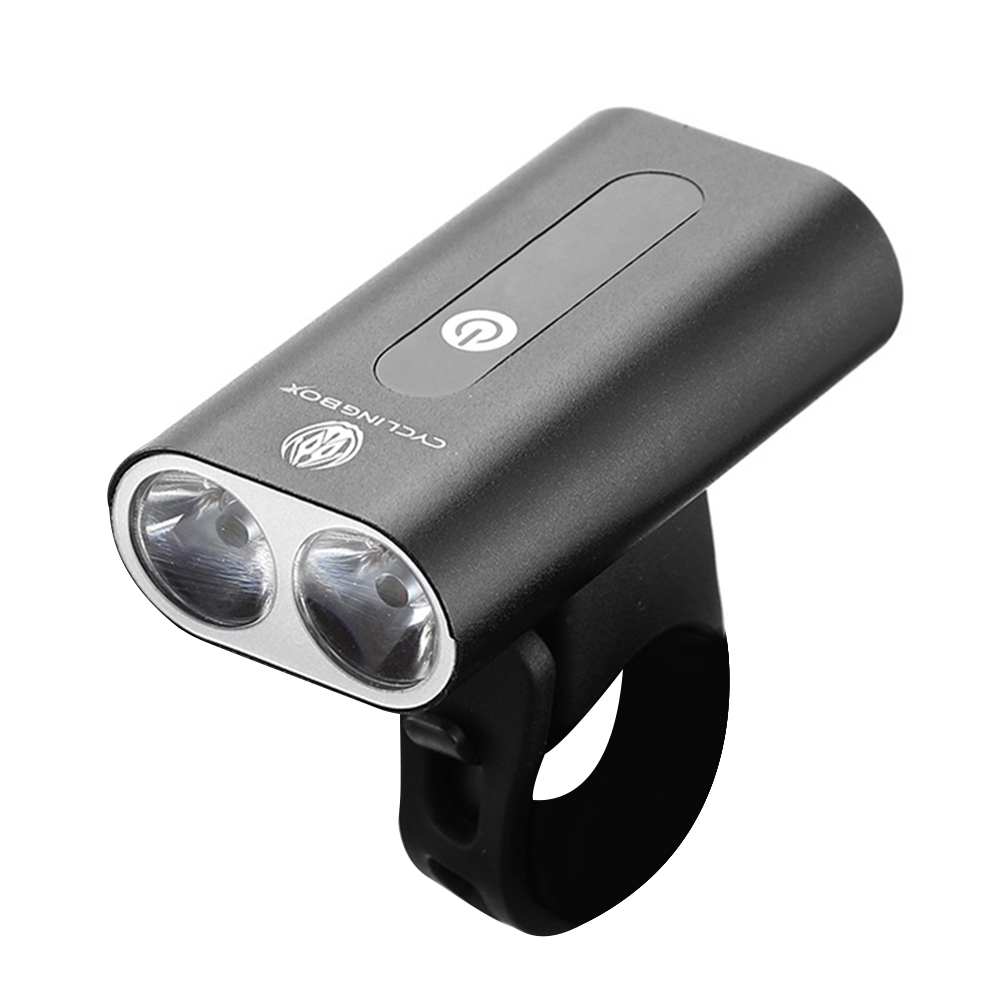 

600LM Bicycle Light USB Charging Aluminum Alloy MTB Road Bike Front Lamp, 501 Original
