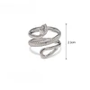 Chic Stylish Silver Stacking Rings