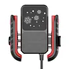 Cooling Motorcycle Phone Mount with USB/TYPE-C Charging Port Motorcycle Phone Holder 360 Rotation Cellphone Cradle Adjustable for 5.4-7.8 Inch Smartphone (Handlebar)