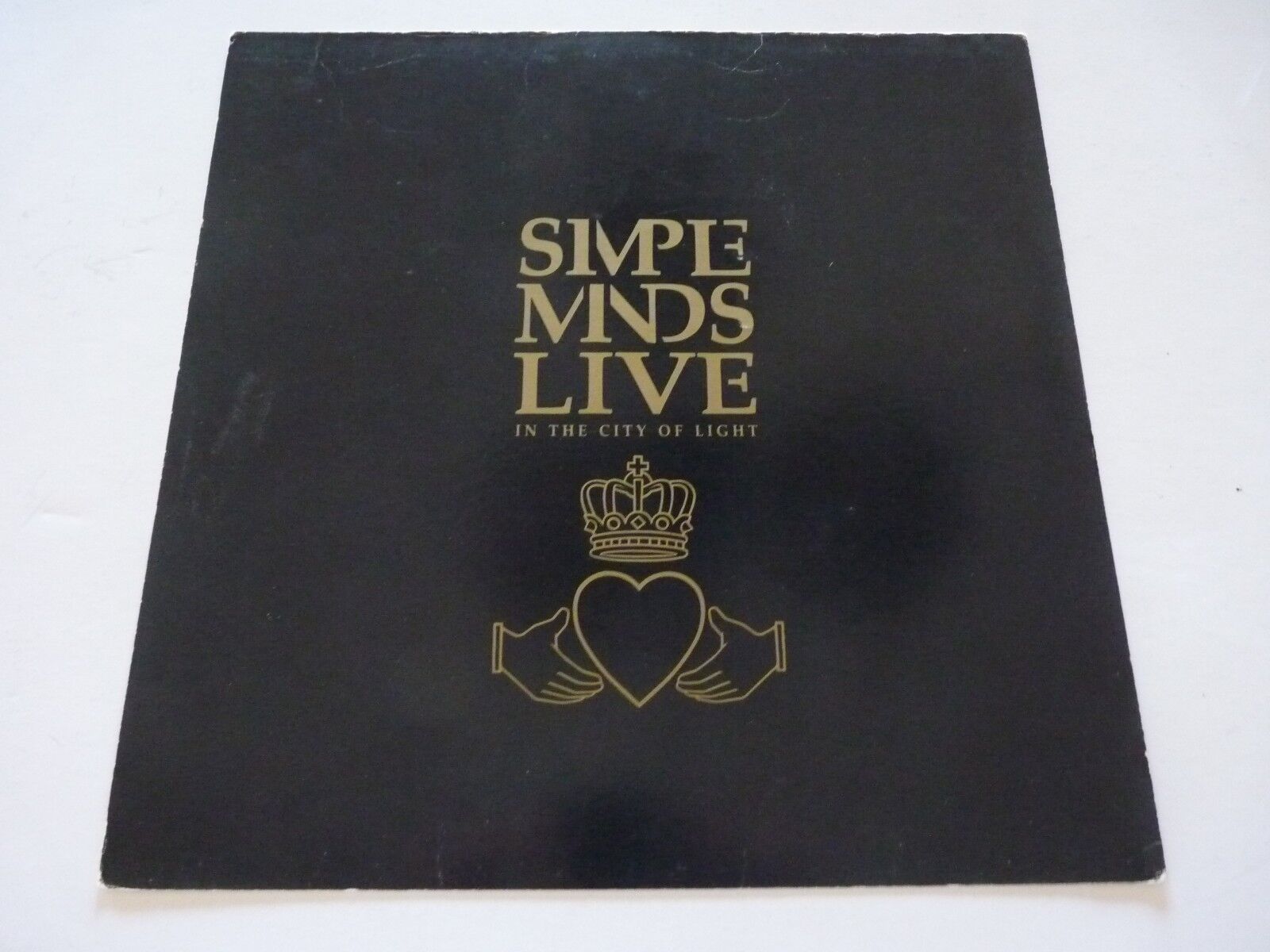 Simple Minds Live City of Light LP Record Photo Poster painting Flat 12x12 Poster