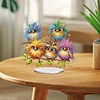 (US Local)Double Sided Effect DIY Special Shaped Quirky Bird Desktop Diamond Art Kits