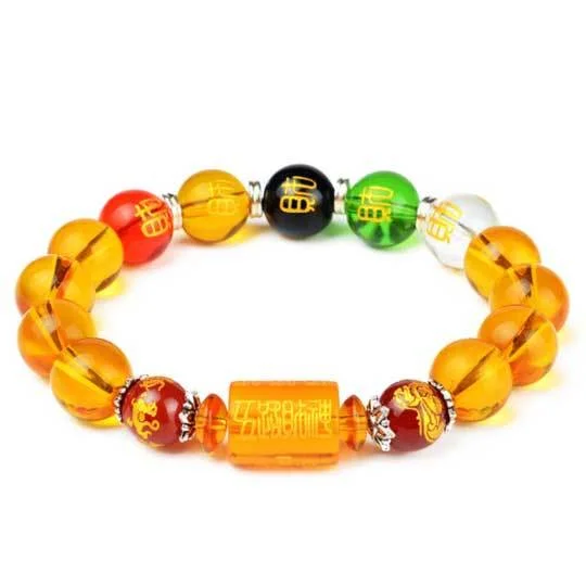 Citrine Wealth Beads Bracelet