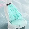 2Pcs Car Interior Rear Headrest Fan 3 Speeds Adjustable Car Interior Accessories
