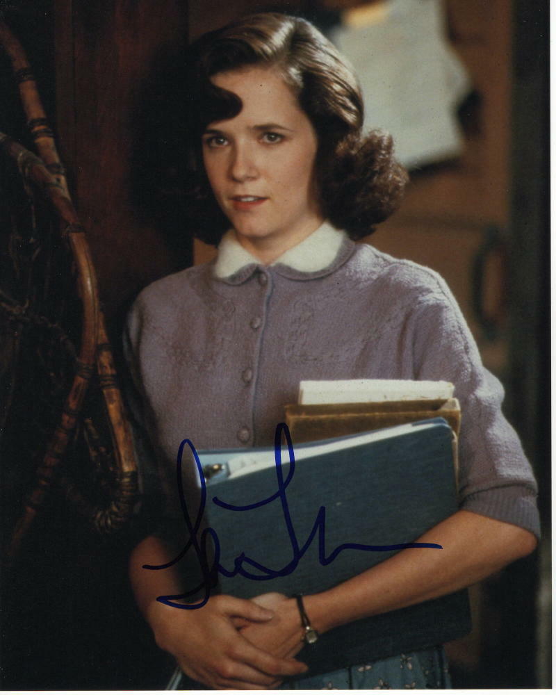 LEA THOMPSON SIGNED AUTOGRAPH 8X10 Photo Poster painting - HOT, LORRAINE BACK TO THE FUTURE