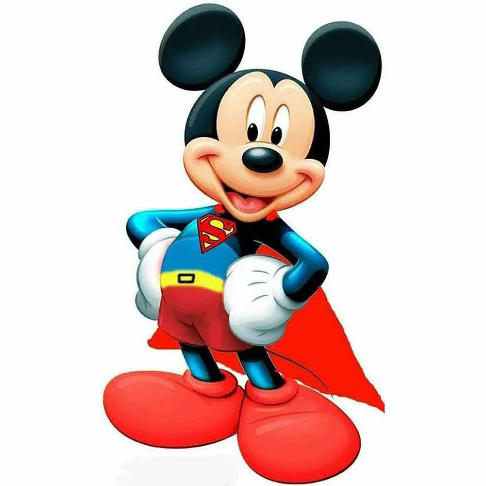 Full Round Diamond Painting 30*30cm - Mickey Mouse