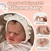  12"&16" Full Liquid Solid Platinum Silicone Baby Doll, No Joint More Flexible Realistic Reborn Baby with Realistic Belly Button and Birth Mark - RBBI-Myrebornbabydoll® Myrebornbabydoll®