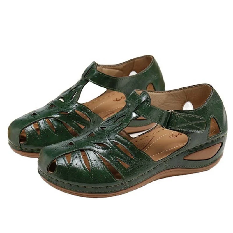 Big Size Women Sandals Platform Sandals Hook Loop Beach Sandal For Woman Flat Women Shoes Female Beach Shoes Woman Gladiator