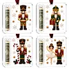 4Pcs Christmas DIY Diamond Painting Clear Acrylic Ornaments Cash Slot
