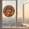 Diamond Painting 2D Flat Fall Theme Pendant Wall Door Decoration