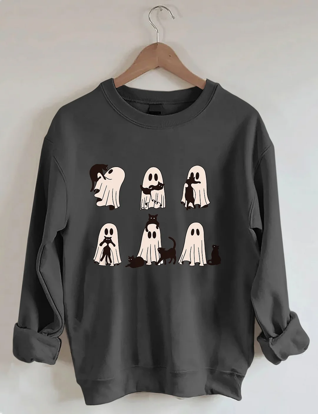 Ghost Cat Sweatshirt