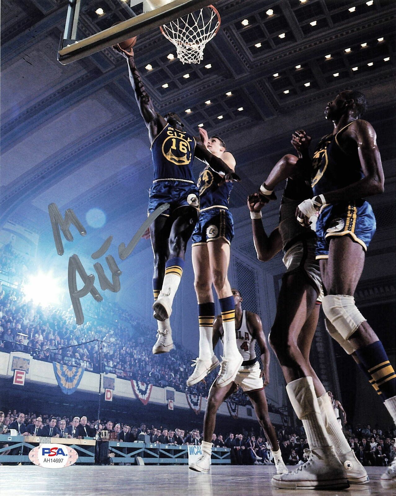 Al Attles signed 8x10 Photo Poster painting PSA/DNA Warriors Autographed