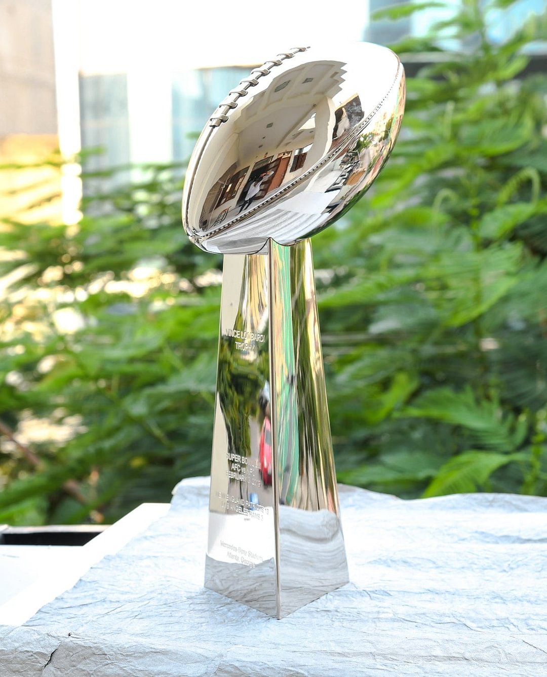 [NFL]2019 Vince Lombardi Trophy, Super Bowl 53, LIII New England Patriots