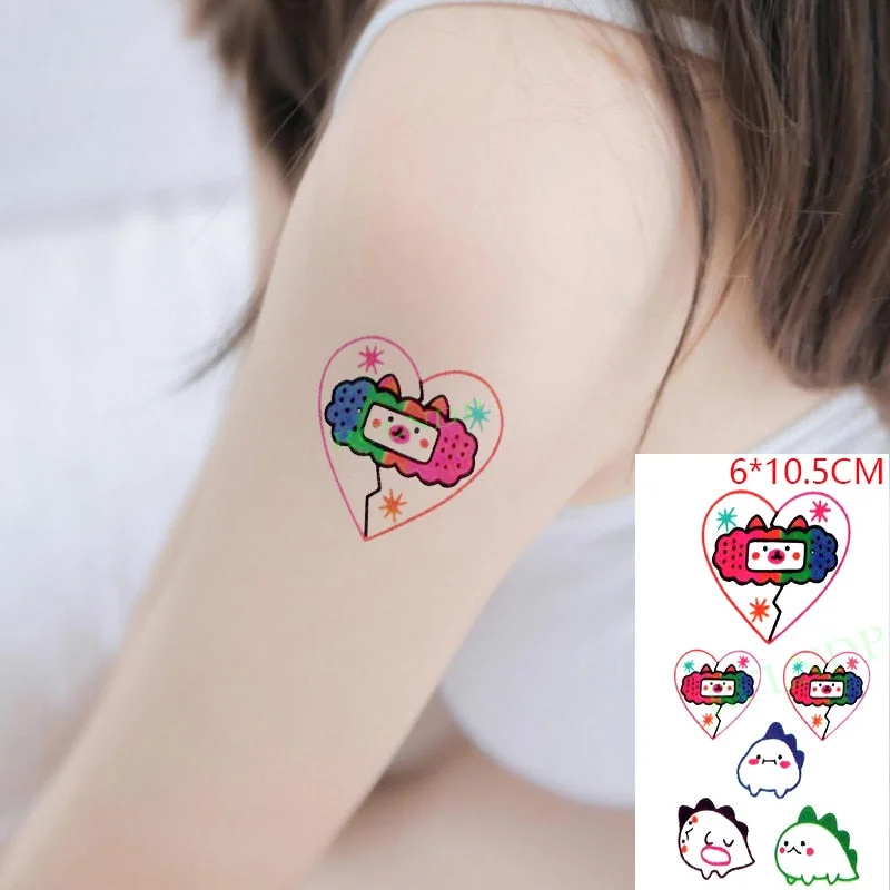 Waterproof Temporary Tattoo Sticker Wings Feather Small Element Fake Tatto Flash Tatoo Hand Arm Chest Art for Kids Men Women