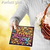 6PCS Diamond Painting Love Greeting Cards Postcards with Envelopes