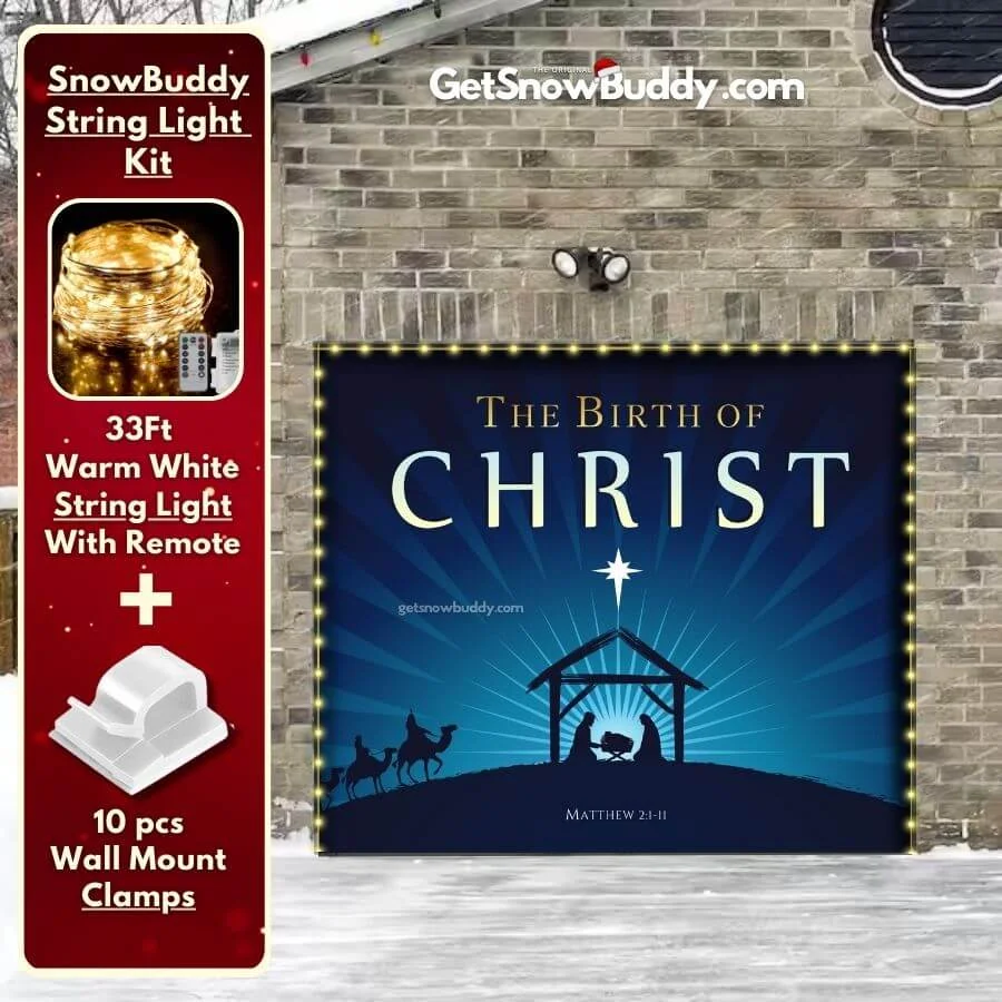 GarageBuddy™️ Holiday Garage Door Covers