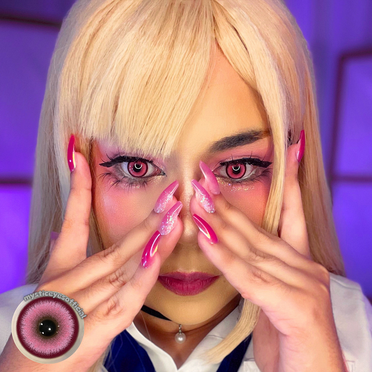 Doya Pink Colored Contact Lenses