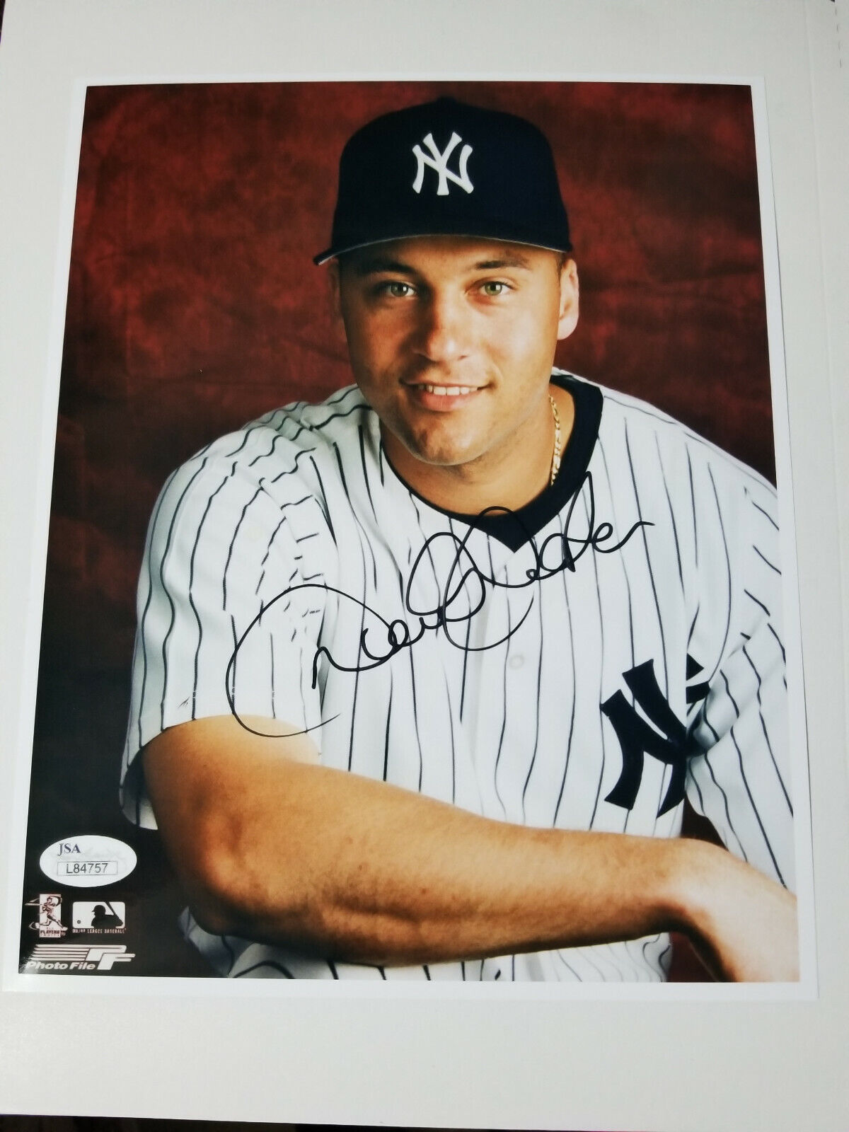 Derek Jeter Signed 8x10 Photo Poster painting RP -  Shipping!! Yankees