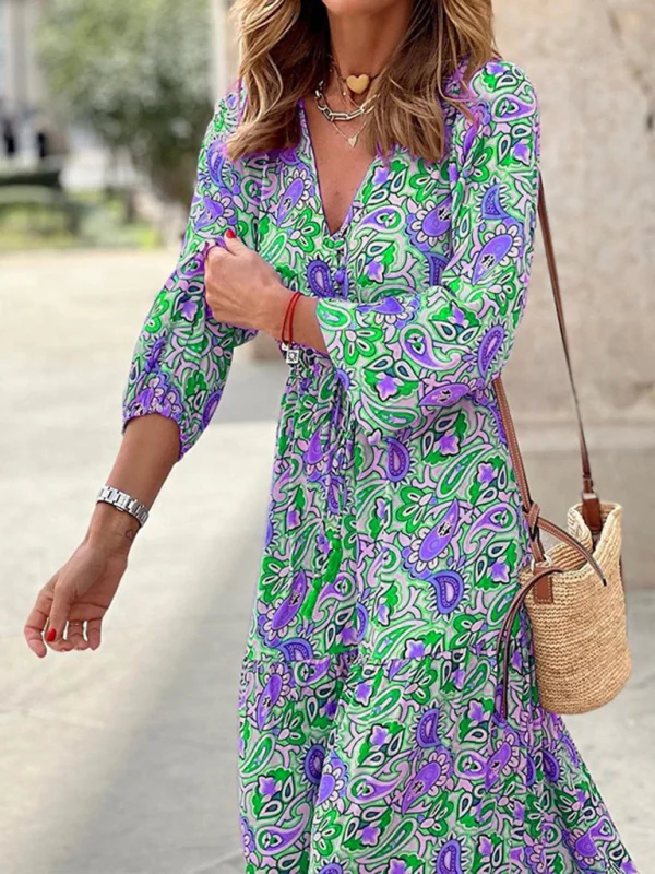 Printed Dresses for Elderly Ladies: Combining Comfort and Sophistication