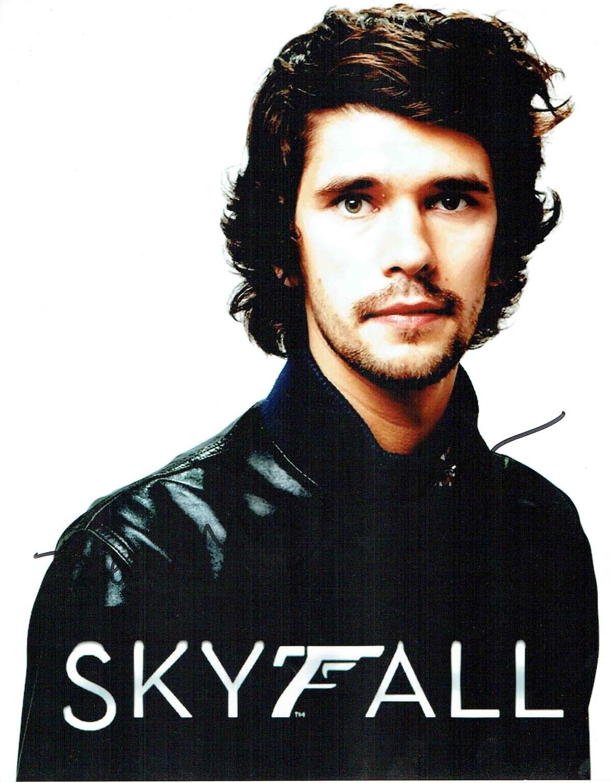 Ben WHISHAW SIGNED James Bond Q SKYFALL 10x8 Photo Poster painting Autograph AFTAL RARE