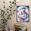 Diamond Painting -DIY Round Drill Cute Little Girl(35x45cm)