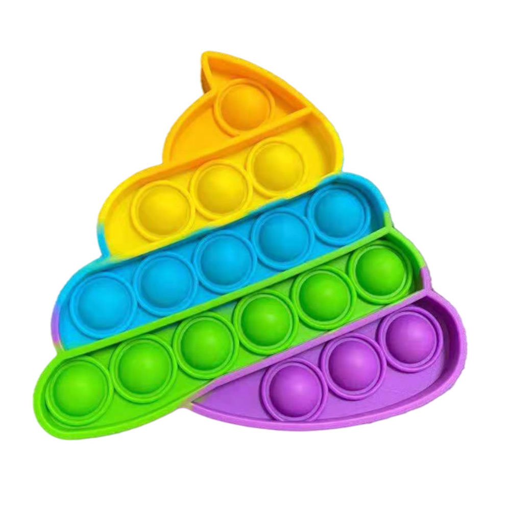 

Cartoon Poop - Pop It Fidget Toy, 501 Original