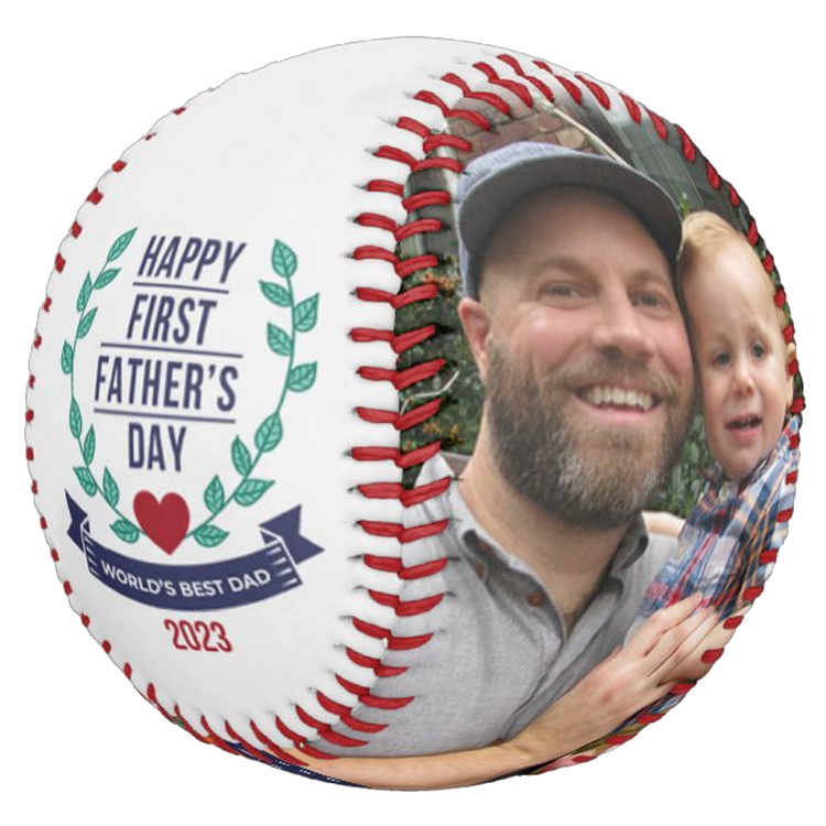  Father's Day Custom Photo Baseball, Personalized Baseball  with Your Pictures