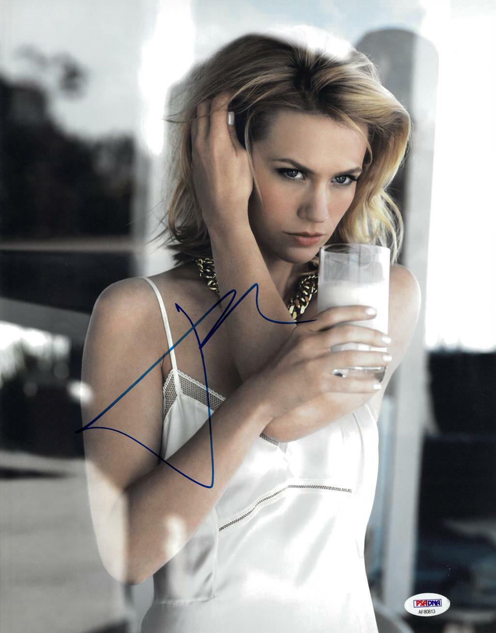 January Jones Signed Authentic Autographed 11x14 Photo Poster painting PSA/DNA #AF80813