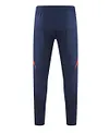 2024/2025 Manchester United Half-Pull Training Suit Royal blue red collar Football Shirt 1:1 Thai Quality Set