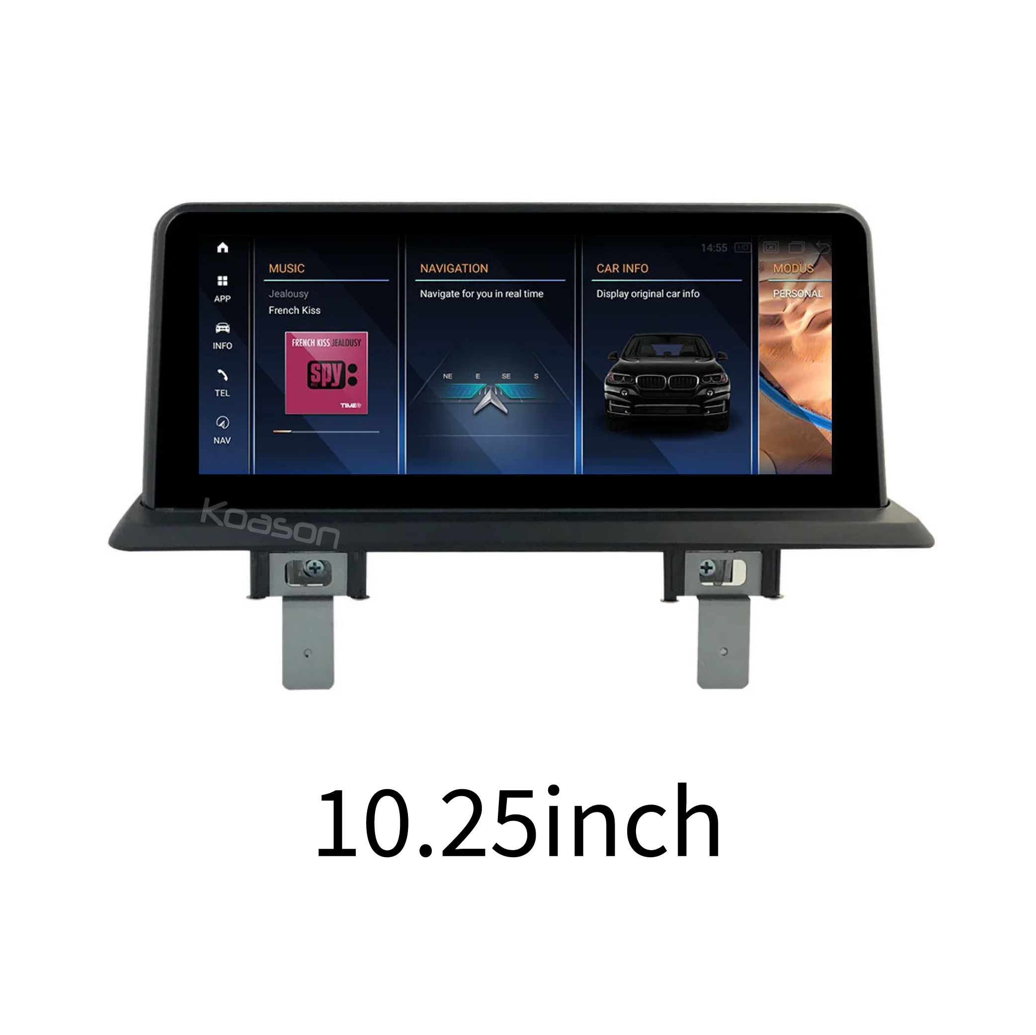 KOASON Android Screen Upgrade Apple CarPlay Android Auto GPS Navigation Car Multimedia Player for BMW 1 Series E81 E82 E87 E88