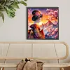 Sunset Geisha Full Diamond Art Painting Kit 40 x 40CM for Adults