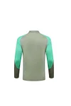 2023/2024 Atletico Madrid Half-Pull Training Suit Green 1:1 Thai Quality Set love fball