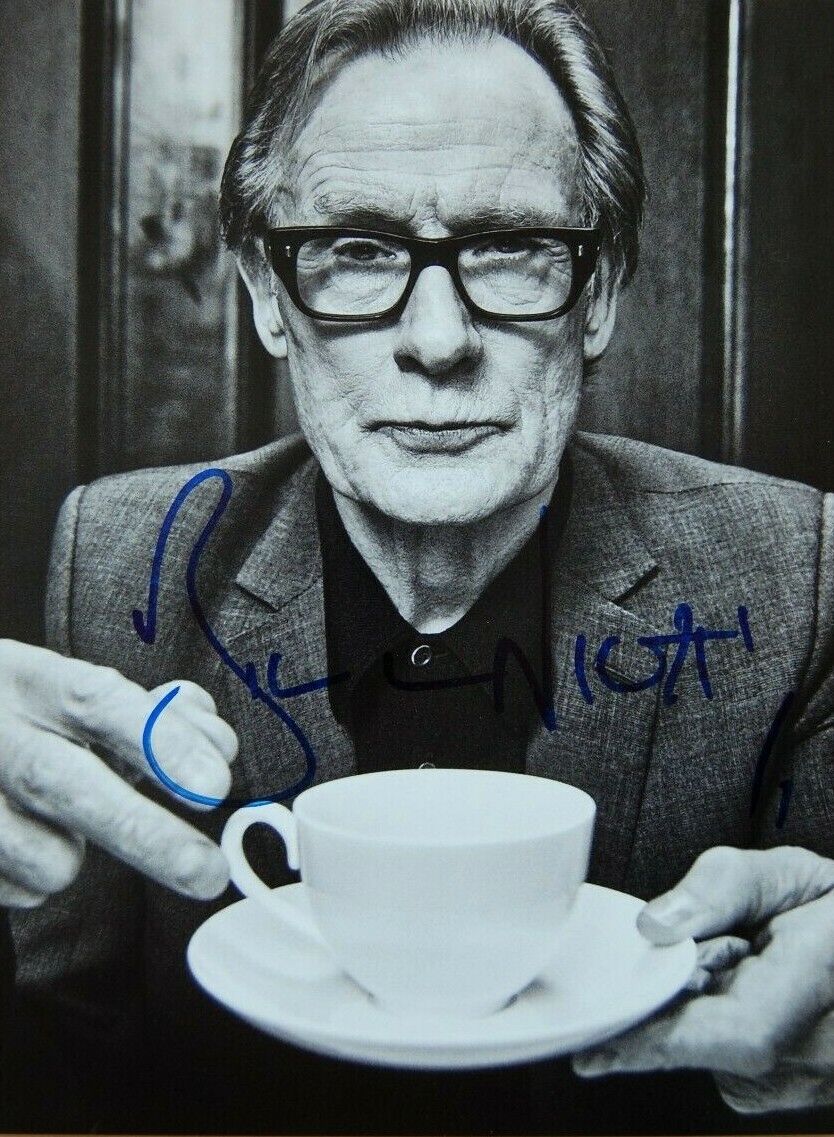 BILL NIGHY In-Person Signed Autographed Photo Poster painting RACC COA Living Love Actually