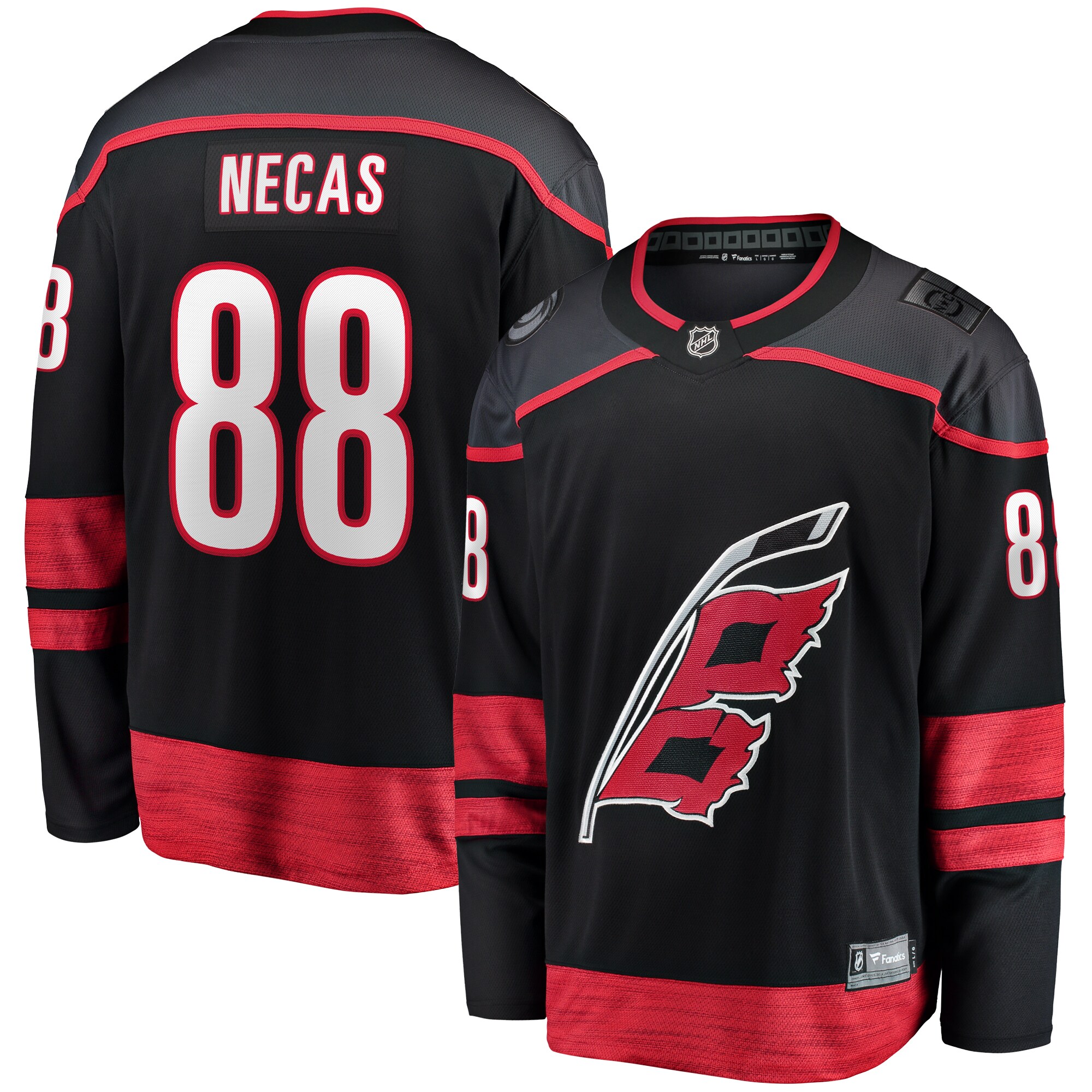 Martin Necas Carolina Hurricanes Fanatics Home Breakaway Jersey – Black mysite
