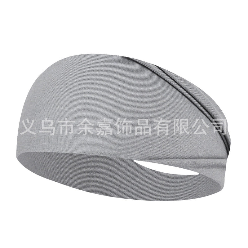 Fashion Solid Color Cloth Hair Band 1 Piece