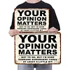 Humorous calligraphy - Metal Tin Signs(8*12Inch/12*16Inch)