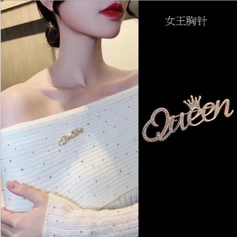 Elegant Glam Pin Geometric Alloy Plating Inlay Artificial Pearls Rhinestones Shell Women’s Brooches