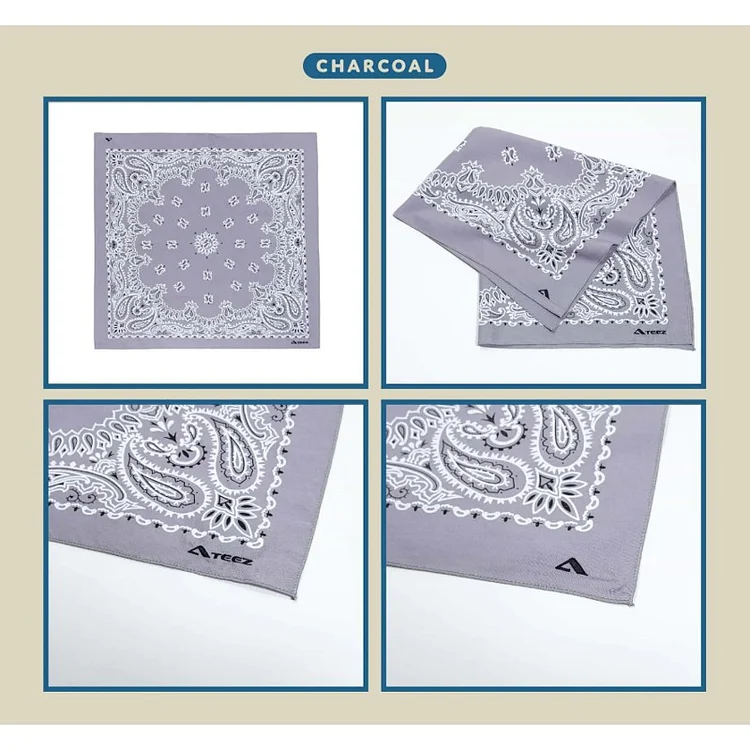 officialateezshop ATEEZ Collaboration T-Z Bandana Set